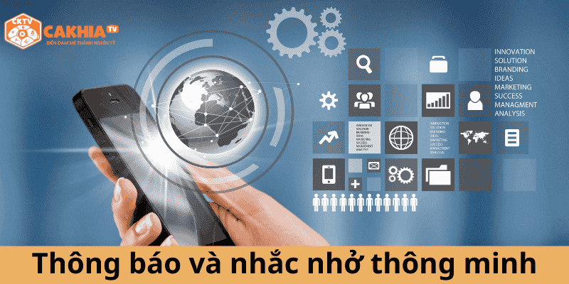 Thông báo và nhắc nhở thông minh